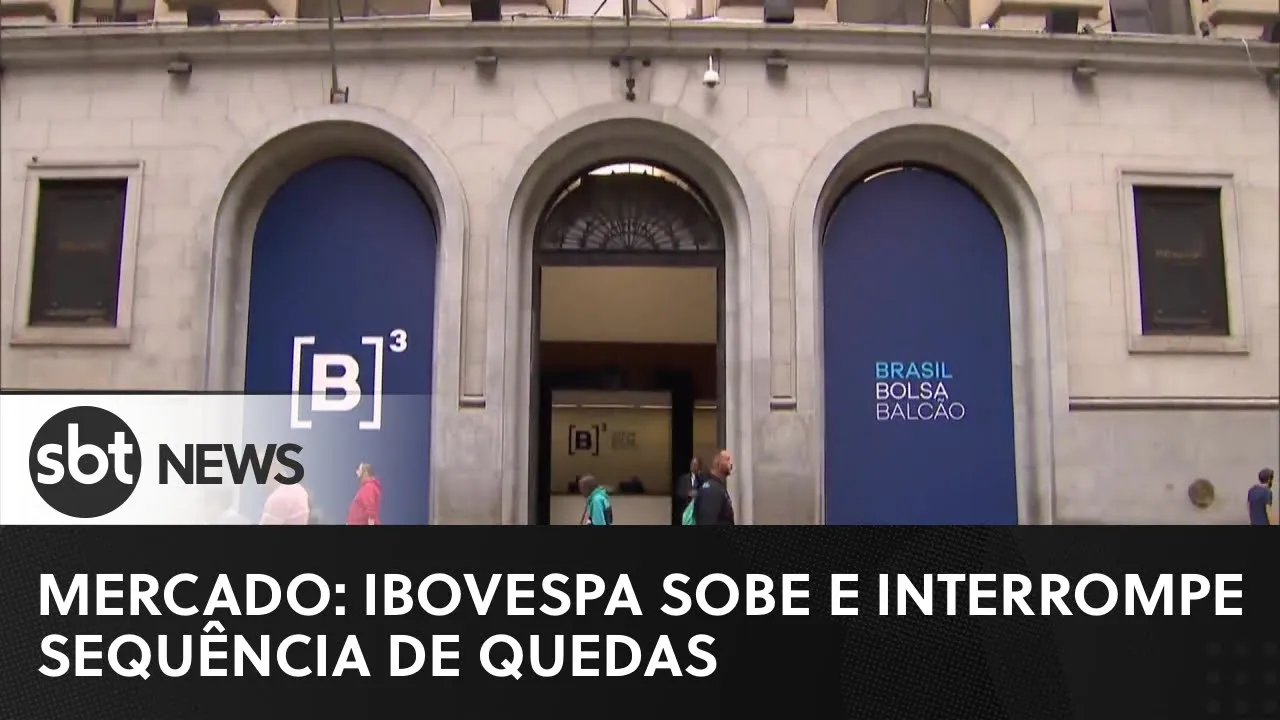 Mercado financeiro: Ibovespa sobe 0,74% e interrompe sequência de quedas | #SBTNewsnaTV (17/03/23)