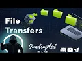 Secure File Transfer with PowerShell Utilizing Base64 Encoding and WebClient Downloads