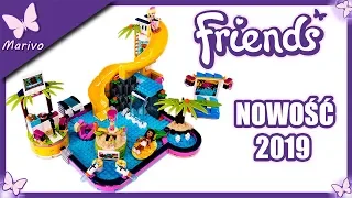 Lego Friends NOWOŚĆ 2O19!!! - 41374 IMPREZA ANDREI NA BASENIE - Budowanie Klocki Rodzinka Barbie