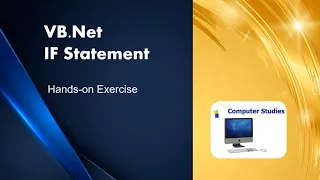 VB Net If Statement