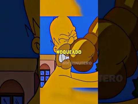 Homero es noqueado 🥲
