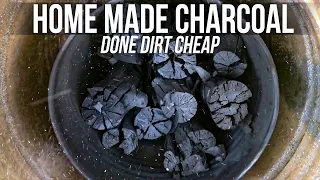 How to make Charcoal for your BBQ Tip life hack BBQ Pit Boys