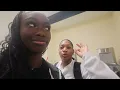 GRWM + TRAVEL for AWAY GAME  🏀🎀 *cheer vlog, behind the scenes* | vlogmas day 9