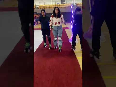 I Tried Roller Skating for the first time #minivlog #shorts