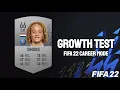 Xavi Simons Growth Test FIFA 22 Career Mode