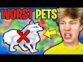 Top 5 WORST Pets In Prodigy Math Game