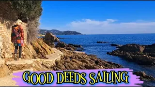 Relaxing coastal walk in a LE LAVANDOU…. and a surprise BARRACUDA! S3 Ep.8