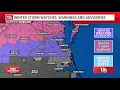 Dynamic winter storm could bring wet snow icy roads cold rain to Southeast Virginia