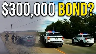 $300,000 BOND? 140 MPH Chase & WANTED FOR MURDER..