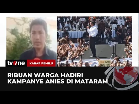 Kampanye Akbar Anies di Mataram Dihadiri Ribuan Warga