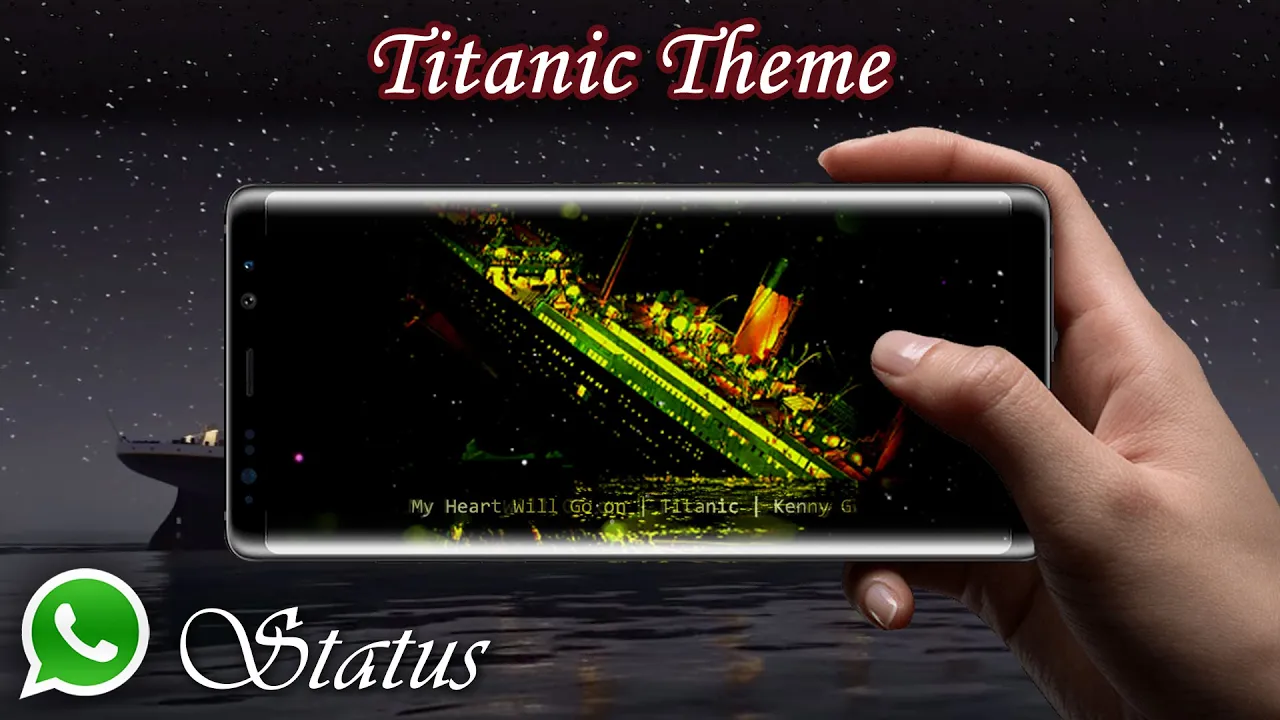 Titanic Theme - Whatsapp Status | Kenny G | Visualization | Dezire Entertainments