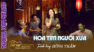 Download Chị Hồng Thẳm Bến Cát làm mọi người bất ngờ Với Hoa Tím Người Xưa / St Thanh Sơn/ Guitar Lâm Thông MP3