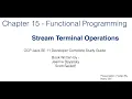 Functional Programming Part 9 - Terminal Operations