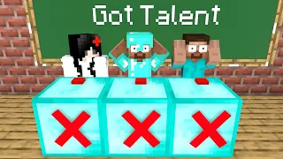 Download Monster School : Minecraft Got Talent - Funny Minecraft Animations MP3