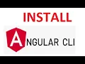 Installing Angular 14 CLI in Windows 11 Step by Step Latest Version
