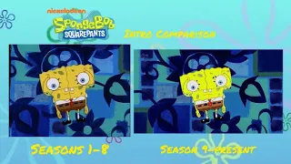 SpongeBob SquarePants 1999 Present Intro Comparison 