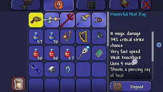 Terraria Heat Ray Vs The Destroyer