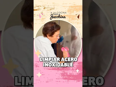 ✨ ¡Haz brillar el acero inoxidable! #alacocinaconjacobina #limpieza #tipsdelimpieza #limpio #acero
