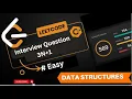 1 Problem Coding Interview Question LVS Logics