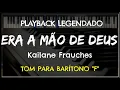 Download Lagu 🎤Era a Mão de Deus (PLAYBACK LEGENDADO - TOM BARITONO \