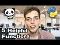 Top Five Pandas Functions for Data Scientists And How to Use Them