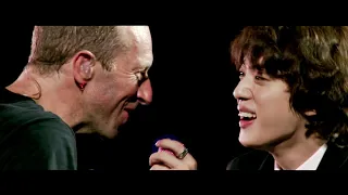  jin the astronaut with coldplay coldplay s music of the spheres tour in buenos aires