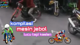 Download mesin jebol lucu funny drag bike MP3