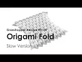 Grasshopper Tutorial 0114 Origami Fold using Kangaroo 2 Slow ver