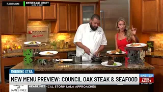 New menu Council Oak Steak and Seafood