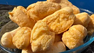 BISCOITO DE POLVILHO FRITO- NÃO ESTOURA 
