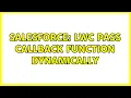 Salesforce LWC pass callback function dynamically