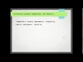Java Interview Question What is difference between compareTo and equals