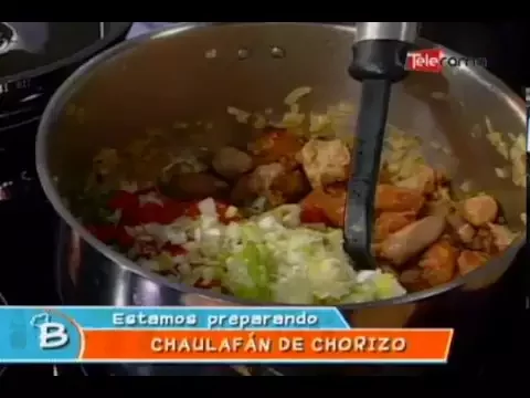 Chaulafán de chorizo