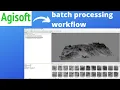 Agisoft Metashape batch processing of multiple chunks