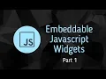 Embeddable Javascript Widget with Rails backend - Part 1