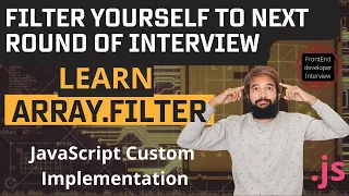 Don t ignore this JavaScript Interview Question Array Filter JS Custom Implementation Ep-6