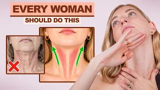 I’m Shocked... This 1-Minute Neck Move Fixes Sagging Jowls! (Do It Daily)
