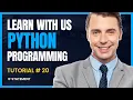 Python Programming Tutorial 20 If Statement