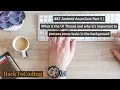 Android AsyncTask Part 1 What is the UI Thread and why to process some tasks in the background