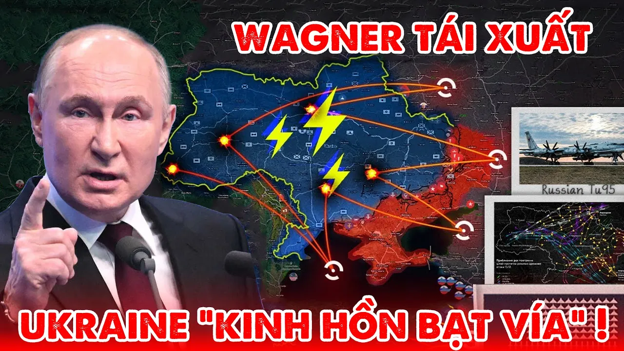 Outline Video Đại chiến Pokrovsk "nhạc công" Wagner tái xuất ! - 5P Kiến Thức