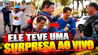 ELE TEVE UMA SURPRESA AO VIVO - Arthur Garcia