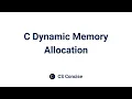 16 C Dynamic Memory Allocation Programming Fundamentals