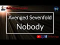 Download Lagu Avenged Sevenfold - Nobody (Karaoke)