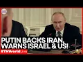Download Lagu LIVE NEWS | Putin DEFENDS Iran, Blasts Regime Change Calls by Trump \u0026 Netanyahu! |TIMES NOW WORLD