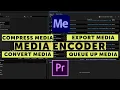Media Encoder for Beginners Adobe Premiere Pro Tutorial 2021