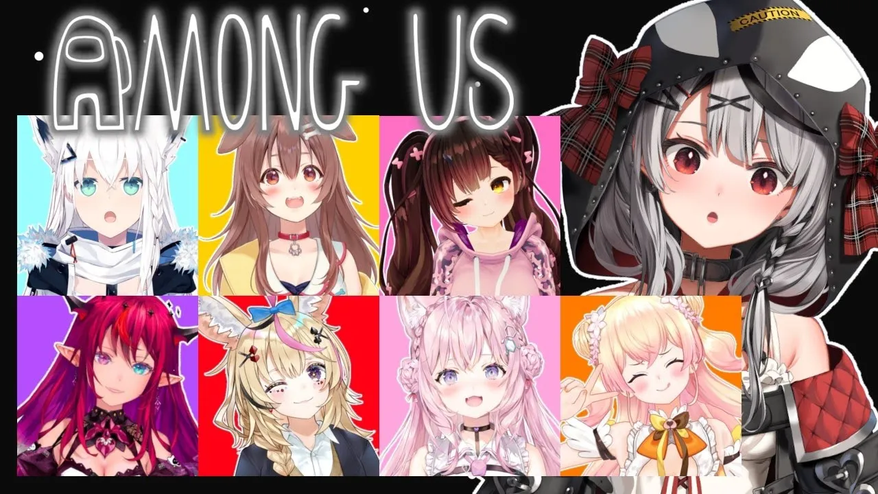 【#突発ホロライブ】久しぶりの突発Among Us！アモングアスだ～～～！【沙花叉クロヱ/ホロライブ】