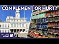 What impact will city-run grocery stores have on other stores