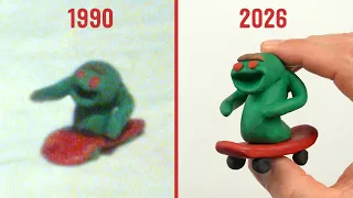 Claymation I made as a Kid vs NOW