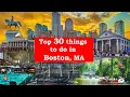 The Ultimate Boston MA Guide Top things to do in Boston MA 4k