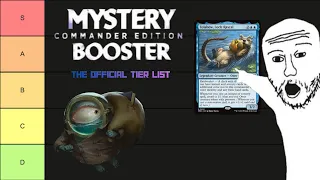 The Mystery Booster Commander Tier List